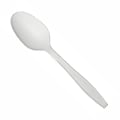 Karat Earth Compostable Teaspoons, White, Pack Of 1,000 Spoons