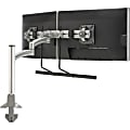 Chief KONTOUR K2C22HS Desk Mount for Flat Panel Display - Silver, Gray - Height Adjustable - 2 Display(s) Supported - 10" to 24" Screen Support - 30 lb Load Capacity - 75 x 75, 100 x 100 - VESA Mount Compatible