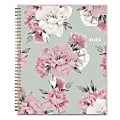 2025 Blue Sky Weekly/Monthly Planning Calendar, 8-1/2” x 11”, Watercolor Peonies, January 2025 To December 2025