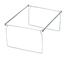 Office Depot® Brand Hanging File Folder Frames, Legal Size, Pack Of 6 Folder Frames