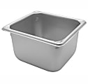 Vollrath Steam Table Pan, 1/6 Size 4, Silver