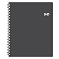 2025 Blue Sky Weekly/Monthly Appointment Book Planning Calendar, 8-1/2” x 11”, Passages Gray, January To December