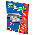 Learning Resources Classroom Laminator Pouches, 3 mils, 8 1/2" x 11", Pack Of 100, EI-8811