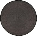Anji Mountain Kerala Natural Jute Rug, 8', Gray 1 thumbnail image