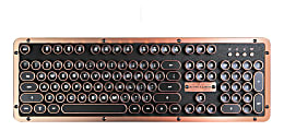 Azio Retro Classic Wireless Keyboard, Full Size, Artisan
