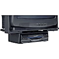 Peerless VPM25-W DVD/DVR/VCR Mount Bracket Kit - Steel - 50 lb - Black 1 thumbnail image