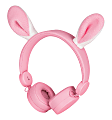 Ativa™ Kids On-Ear Wired Animal Headphones With On-Cord Microphone, Rabbit