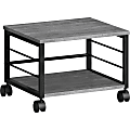 Lorell Underdesk Mobile Machine Stand - 150 lb Load Capacity - 13.20"x18.70"x 15.70" Depth - Desk - Powder Coated - 60262 1 thumbnail image