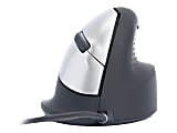 R-Go Wired Large Vertical Ergonomic Mouse, Black