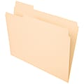 Office Depot® Brand File Folders, 1/3 Tab Cut, Left Position, Letter Size, Manila, Pack Of 100 1 thumbnail image