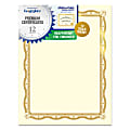 Geographics Heavyweight Certificates, 8-1/2" x 11", Gold Foil, Pack Of 12 1 thumbnail image