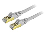 StarTech.com 30ft Gray Cat6a Shielded Patch Cable 1 thumbnail image