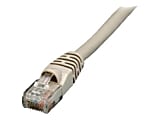 Comprehensive HR Pro - Patch cable - RJ-45 (M) to RJ-45 (M) - 100 ft - UTP - CAT 5e - molded, snagless, stranded - gray 1 thumbnail image