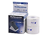Seiko SmartLabel SLP-MRL Multipurpose Labels, SKPSLPMRL, Rectangle, 1-1/8" x 2", White, 220 Labels Per Roll, Box Of 2 Rolls