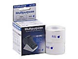 Seiko SmartLabel SLP-MRL Multipurpose Labels, SKPSLPMRL, Rectangle, 1-1/8" x 2", White, 220 Labels Per Roll, Box Of 2 Rolls 1 thumbnail image