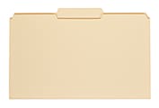 Office Depot® Brand File Folders, 1/3 Tab Cut, Center Position, Legal Size, Manila, Pack Of 100 1 thumbnail image