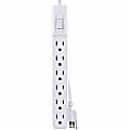 CyberPower MP1044NN Multipack - (2) 6-Outlet Power Strips, White, 2ft Cord, 1 Year Limited Warranty 1 thumbnail image