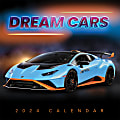 2024 TF Publishing Sports Monthly Wall Calendar, 12” x 12”, Dream Cars, January To December