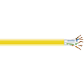 Black Box CAT5e 100-MHz Solid Bulk Cable UTP CM PVC YL 1000FT Pull-Box - 1000 ft Category 5e Network Cable for Network Device - Bare Wire - Bare Wire - CM - 24 AWG - Yellow 1 thumbnail image