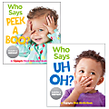 Highlights Who Says Peekaboo? And Who Says Uh Oh? Board Books, Set Of 2 Books 1 thumbnail image