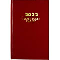 AT-A-GLANCE® Standard Daily Diary, 7-3/4" x 12", Red, January To December 2022, SD37613 1 thumbnail image