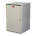 Rubbermaid® Confidential Document Container, 20 3/4" x 18 3/4" x 31", Platinum 1 thumbnail image
