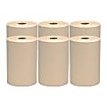 Scott® 1-Ply Hardwound Paper Towels, 800' Per Roll, Brown, Pack Of 6 Rolls
