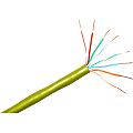 ClearLinks 1000FT Cat. 6 550MHZ Solid Yellow Bulk Cable - Category 6 - 1000ft - Bare Copper - Bulk - Solid - Yellow 1 thumbnail image