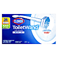 Clorox Toilet Wand And Refills Kit, 15-3/4”, Pack Of 36 Refills