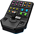 Logitech G Heavy Equipment Side Panel Simulation Heavy Equipment Control Deck - Cable - USB - PC, Mac - 5.91 ft Cable - Black 1 thumbnail image