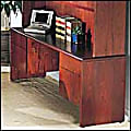 National® Arrowood 3100 Kneespace Credenza, Amber Cherry 1 thumbnail image