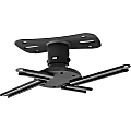 Kanto P101 Ceiling Mount for Projector - Black - 22 lb Load Capacity - 1