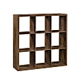 Sauder® Select 44”H 9-Cube Storage Bookcase, Rural Pine