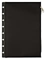 TUL® Discbound Storage Pouch, 6" x 8-1/2", Black 1 thumbnail image