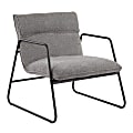 LumiSource Casper Armchair, Black/Gray Noise