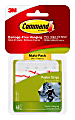 Command Small Poster Strips, 48-Command Strips, Damage-Free, White