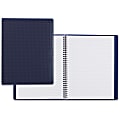Blueline® Duraflex Notebook, 8 1/2" x 11", College Ruled, 80 Sheets, Blue 1 thumbnail image