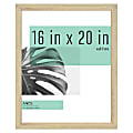 MCS Gallery Poster Frame, 16" x 20", Natural Woodgrain