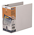 QuickFit® View 3-Ring Binder, 5" Locking Angle D-Rings, White 1 thumbnail image
