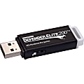Kanguru Defender Elite200 Secure Hardware Encrypted USB 2.0 Flash Drive, 128GB