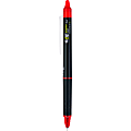 Pilot FriXion Synergy Clicker Retractable Erasable Gel Ink Pen, Extra Fine Point, 0.5mm, Black Barrel, Red Ink, Single Pen 1 thumbnail image