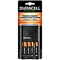 Duracell Rechargeable Ion Speed 4000 Battery Charger, Includes 2 AA and 2 AAA Rechargeable Batteries