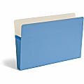Smead® File Pocket Expanding Color Pockets, 3 1/2" Expansion, Legal Size, Blue 1 thumbnail image