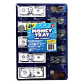 Learning Playground™ Money Tray, Play Coins And Currency Included, Clear Blue