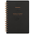AT-A-GLANCE® Signature Collection 2026 Weekly Monthly Planner, Black, Small, 5 1/2" x 8 1/2" 1 thumbnail image