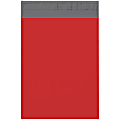 Partners Brand 10" x 13" Poly Mailers, Red, Case Of 100 Mailers 1 thumbnail image