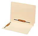 Office Depot® Brand Tab File Folders, 2 Fasteners, 11-Pt Manila, Letter Size, Box of 50 Folders