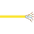 Black Box CAT6 250-MHz Solid Bulk Cable - 1000 ft Category 6 Network Cable  - C6CMSLDYL 1 thumbnail image