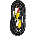 RCA RCA Audio/Video Cable - 6 ft RCA A/V Cable for Audio/Video Device, Camcorder, TV - First End: RCA Audio/Video 1 thumbnail image