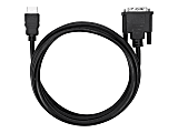 Targus - Adapter cable - DVI-D male to HDMI male - 6 ft - black 1 thumbnail image